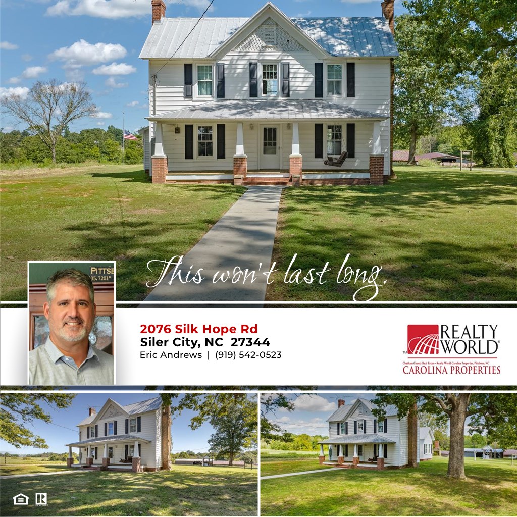 2076 Silk Hope Rd, Siler City, NC 27344