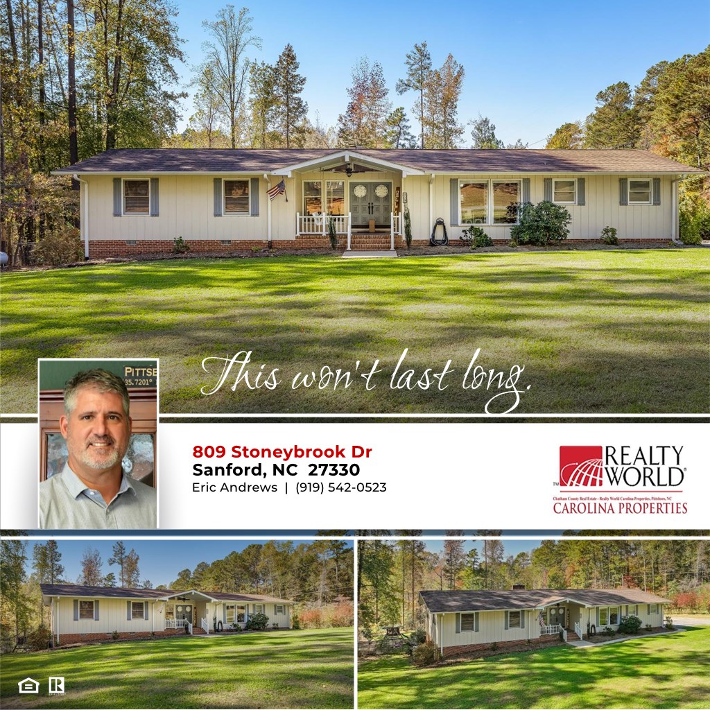 809 Stoneybrook Dr, Sanford, NC 27330